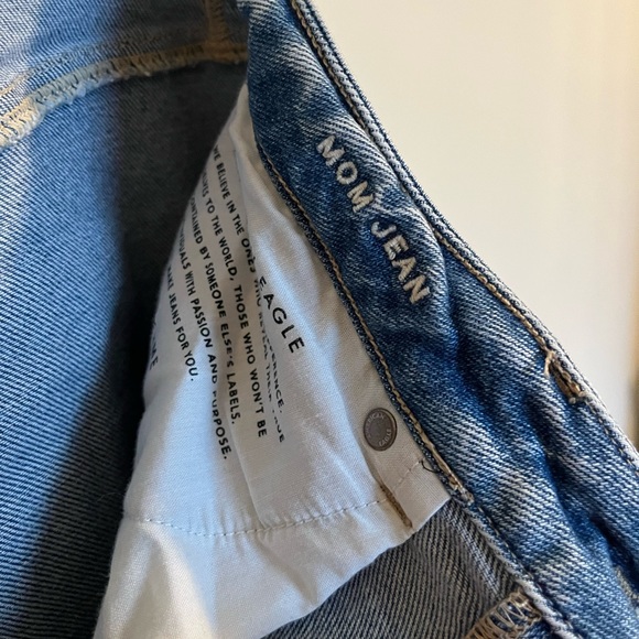 American Eagle Distressed Mom Jeans - Picture 8 of 8